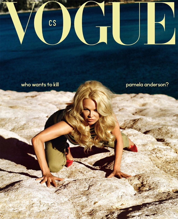 Памела Андерсон украсила Вог